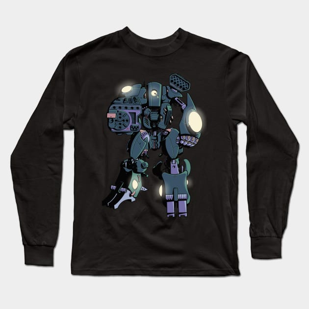 Sentinel Jaeger Long Sleeve T-Shirt by Tameink